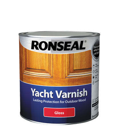 Ronseal Exterior Yacht Wood Varnish - Gloss - 2.5L