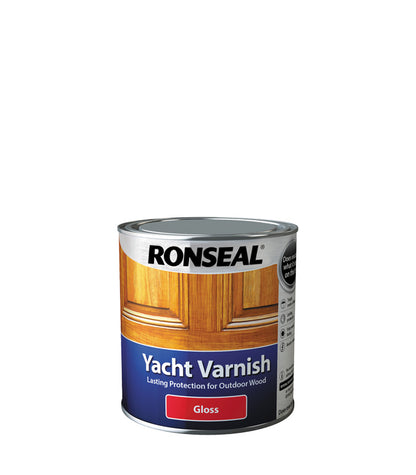 Ronseal Exterior Yacht Wood Varnish - Gloss - 500ml