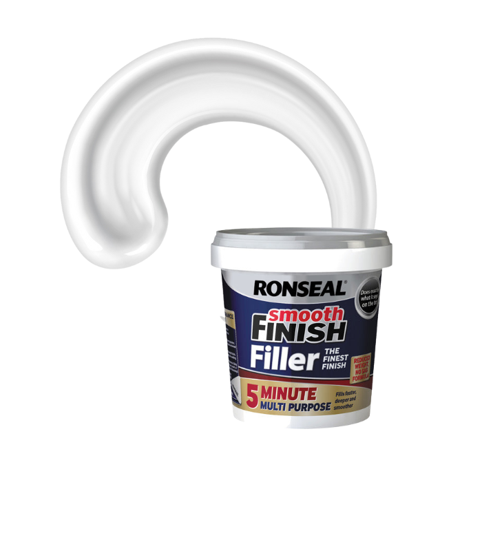 Ronseal 5 Minute Multi Purpose Filler - Ready Mixed - White - 290ml