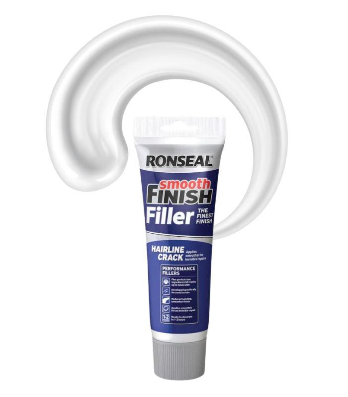 Ronseal Hairline Crack Wall Filler - White - 330g