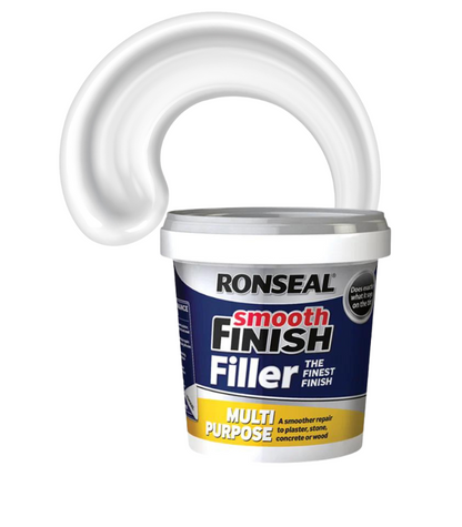 Ronseal Multi Purpose Wall Filler - Ready Mixed - White - 2.2 Kg
