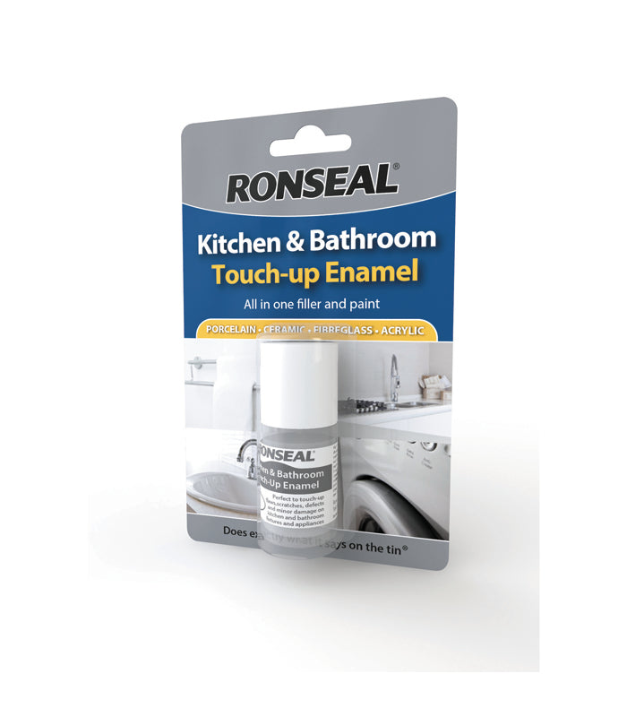 Ronseal Kitchen and Bathroom Sink, Bath, Appliances Touch-Up Enamel - White