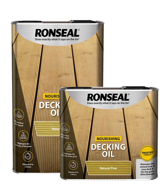 Ronseal Nourishing Decking Oil - All Colours - All Sizes