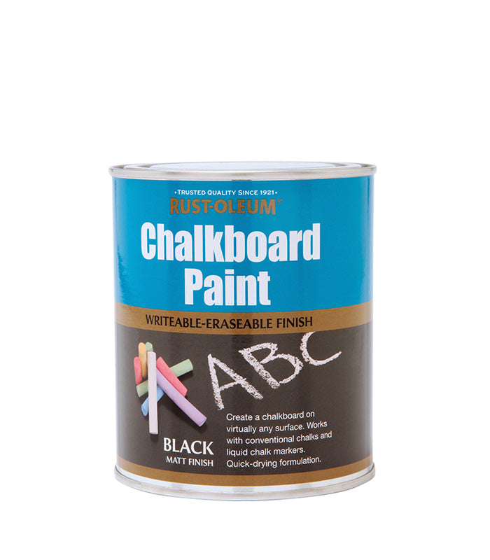 Rust-Oleum Chalkboard Paint - 750ml  - Black Matt