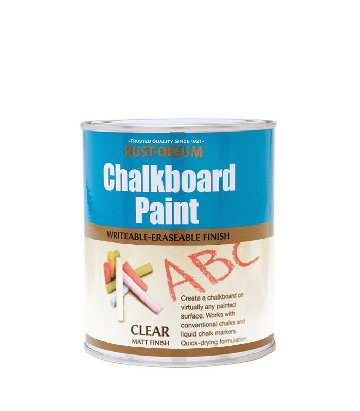 Rust-Oleum Chalkboard Paint - 750ml  - Clear Matt