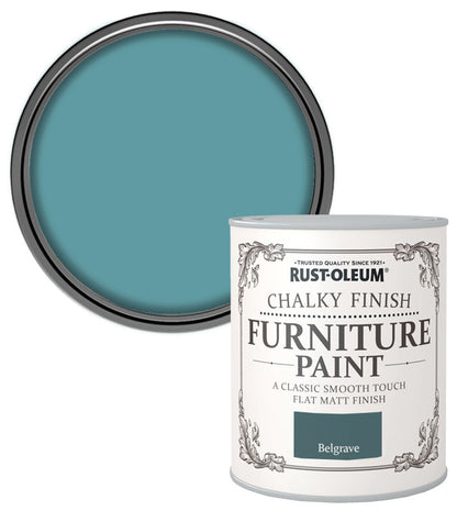 Rust-Oleum Chalk Chalky Furniture Paint Belgrave 750ml