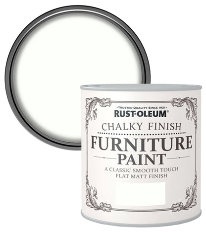 Rust-Oleum Chalk Chalky Furniture Paint Chalk White 2.5L