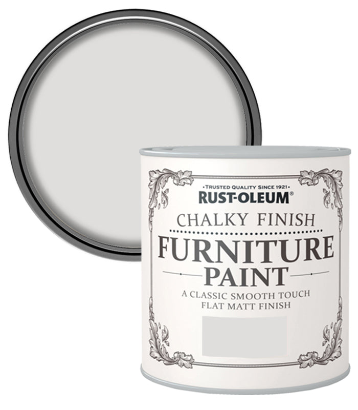 Rust-Oleum Chalk Chalky Furniture Paint Winter Grey 2.5L
