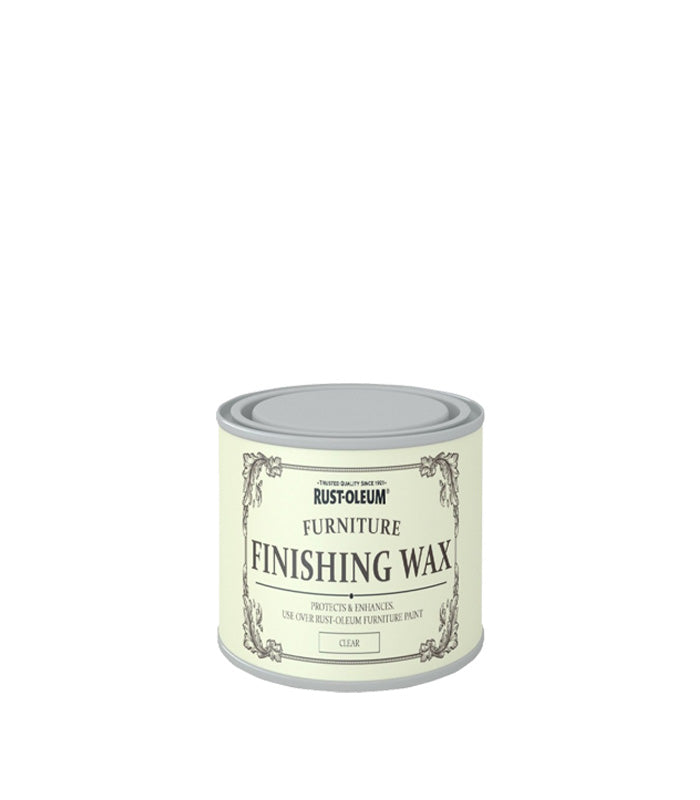 Rust-Oleum Chalk Chalky Furniture Paint - Finishing Wax - Clear 125ml