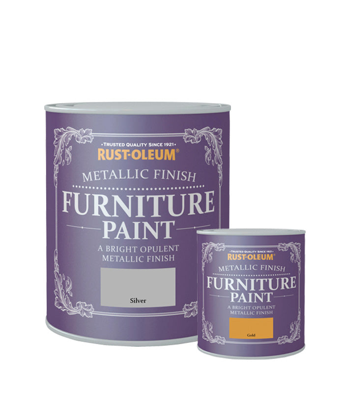 Rust-Oleum Metallic Finish Furniture Paint