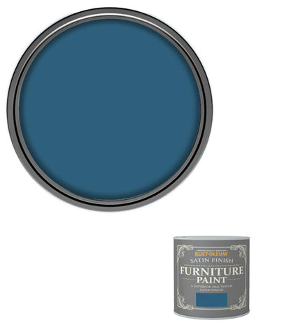 Rust-Oleum Satin Furniture Paint - Cobalt - 125ML