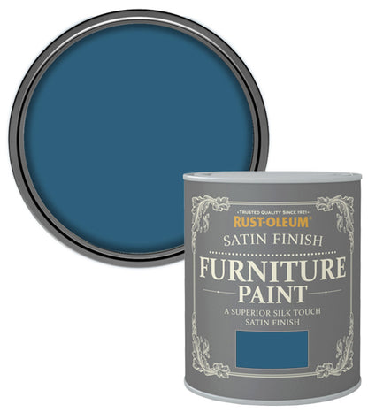 Rust-Oleum Satin Furniture Paint - Cobalt - 750ML