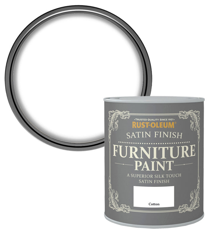 Rust-Oleum Satin Furniture Paint - Cotton - 750ML
