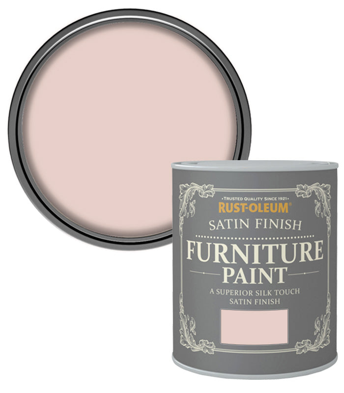 Rust-Oleum Satin Furniture Paint - Pink Champagne - 750ML