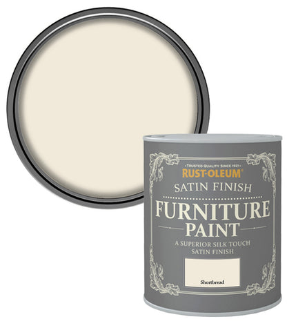 Rust-Oleum Satin Furniture Paint - Shortbread - 750ML