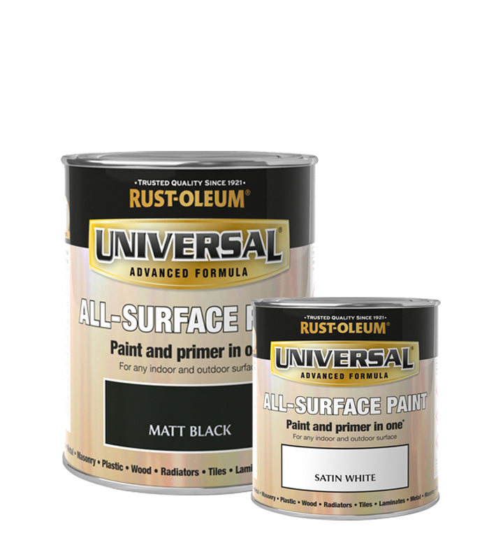 Rust-Oleum Universal All Surface Brush on Paint - All Colours - All Sizes