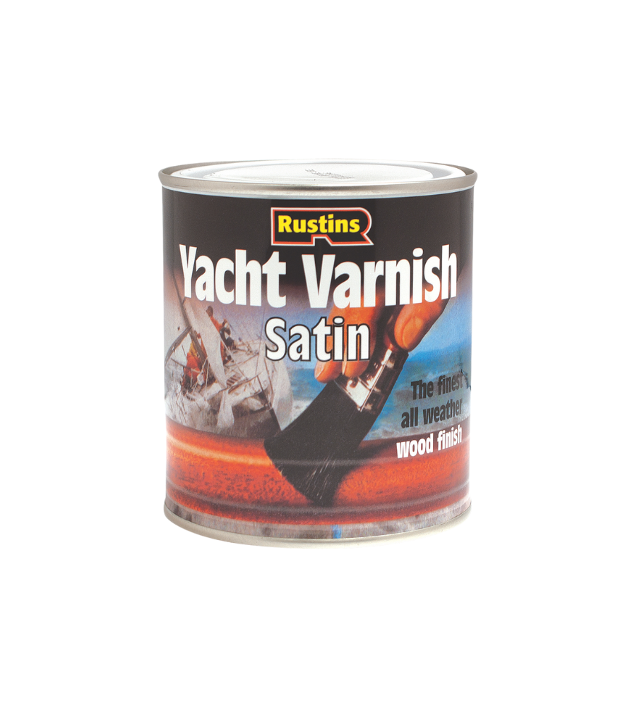 Rustins Yacht Varnish - Satin - 1 Litre