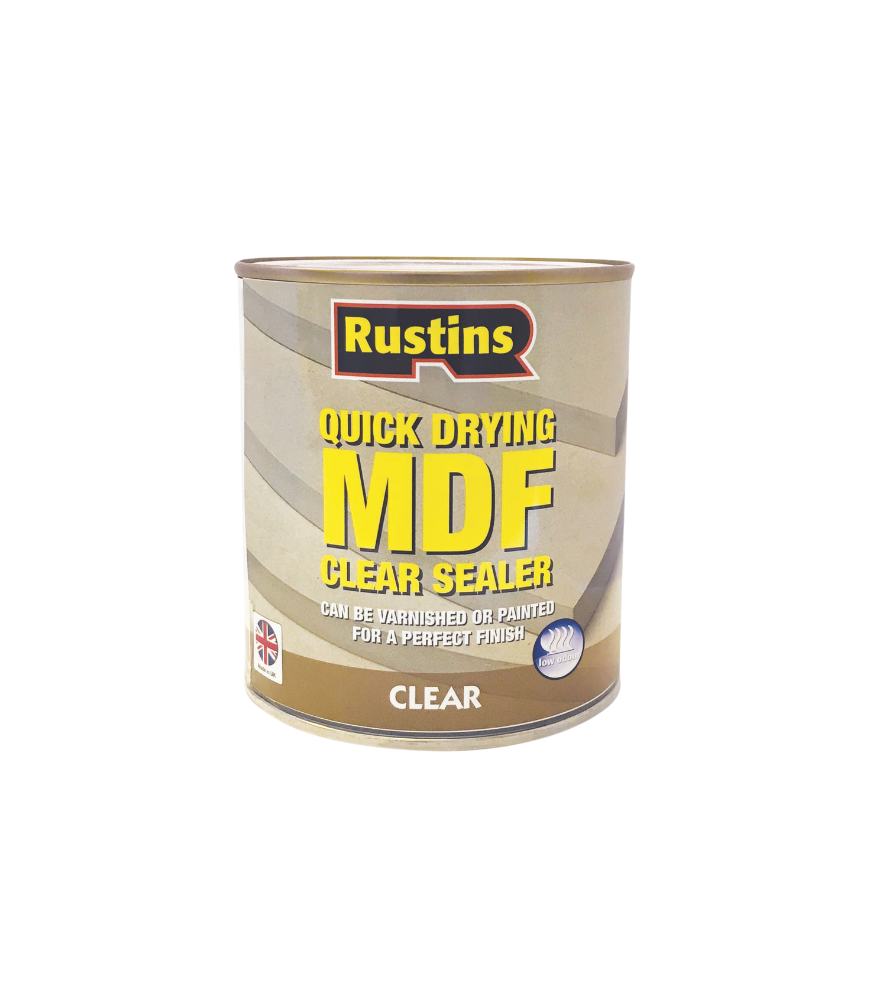 Rustins Quick Drying MDF Sealer Clear - 1 Litre