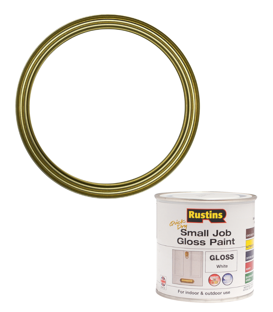 Rustins Quick Dry Small Job Paint - Gloss - White - 250ml