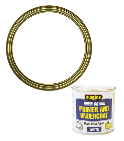 Rustins Primer Undercoat - White - 250ml