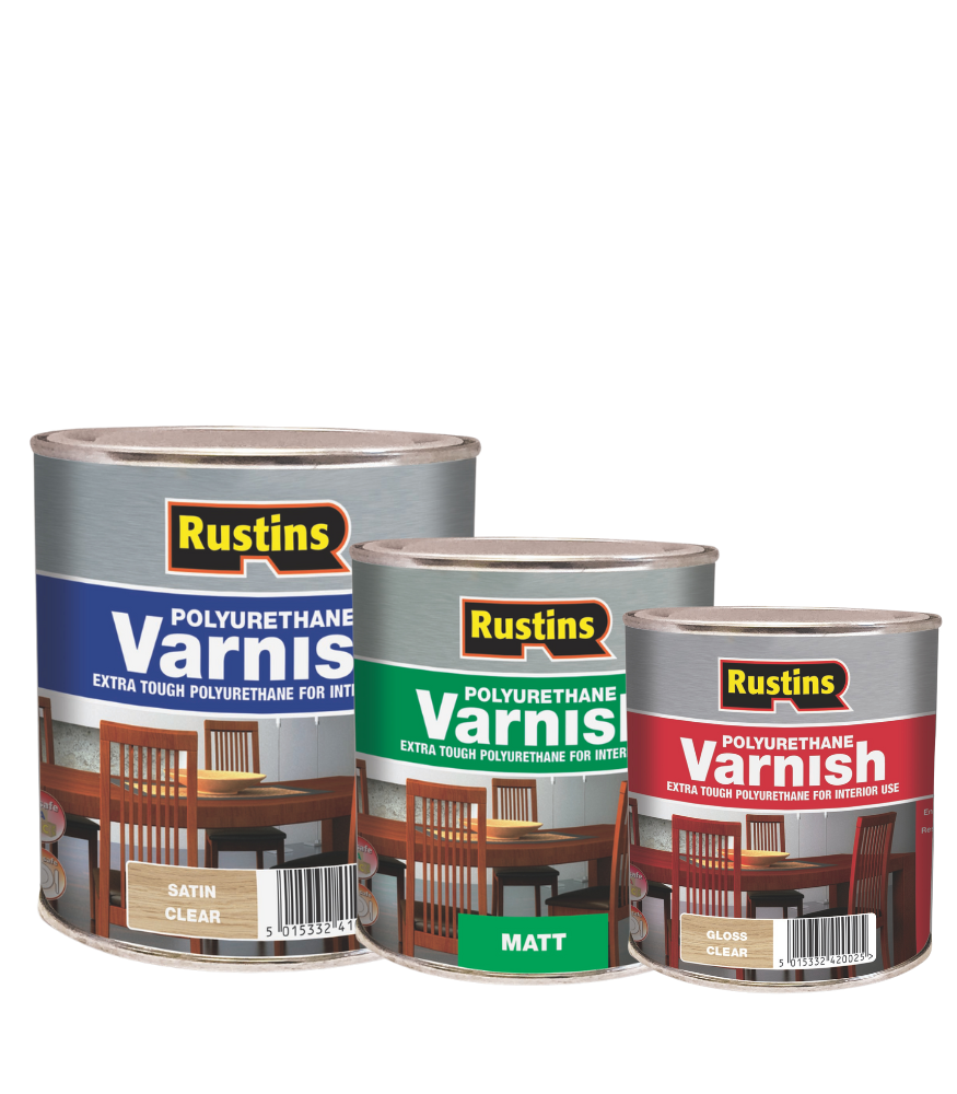 Rustins Quick Dry Polyurethane Varnish - Clear