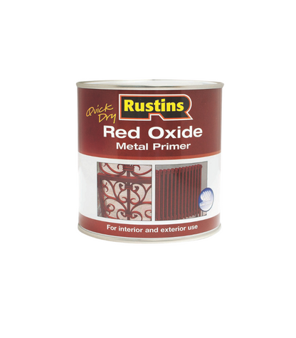 Rustins Quick Dry Red Oxide Primer - 1 Litre