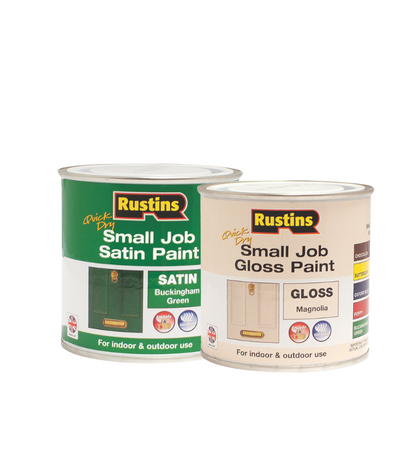 Rustins Quick Dry Small Job Paint - Gloss or Satin