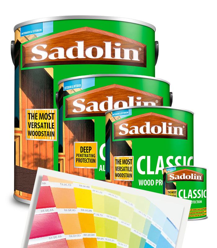 Sadolin Classic All Purpose Woodstain - Tinted Colour Match