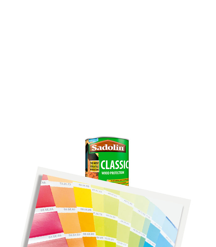 Sadolin Classic All Purpose Woodstain - 250ml - Tinted Mixed Colour