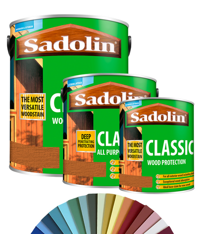 Sadolin Classic All Purpose Woodstain - Tinted Colour Match