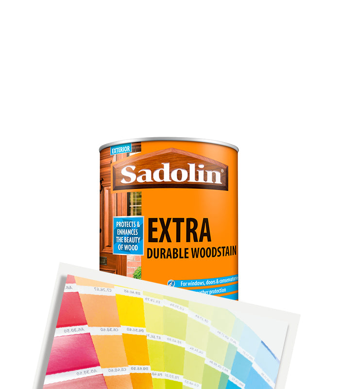 Sadolin Extra Durable Woodstain - 1L - Tinted Mixed Colour