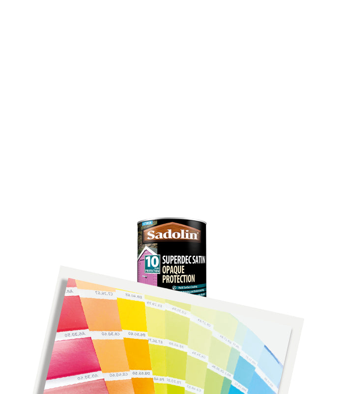 Sadolin Superdec Satin Opaque Wood Protection - 250ml - Tinted Mixed Colour