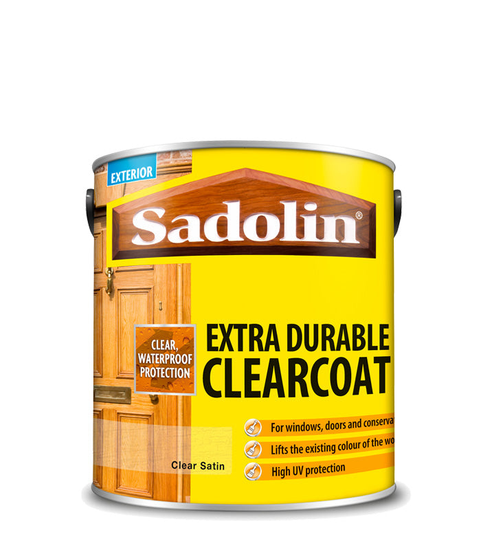 Sadolin Extra Durable Clear Coat - Satin - 2.5L
