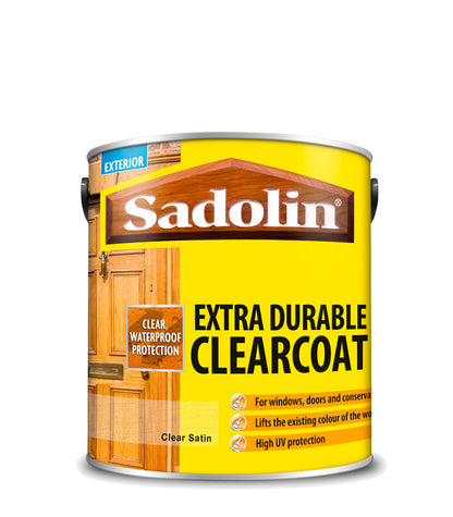 Sadolin Extra Durable Clear Coat - Satin - 2.5L