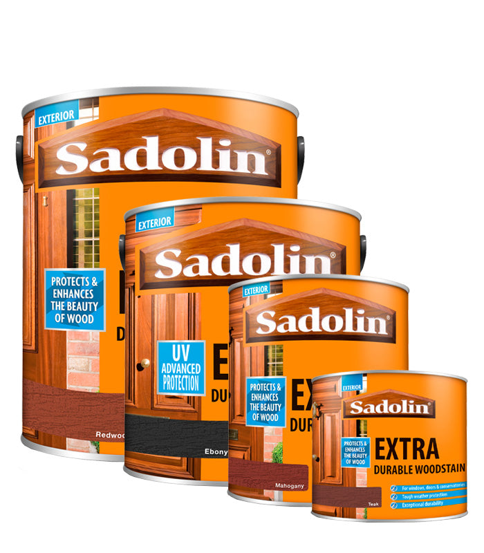 Sadolin Extra Durable Woodstain - All Colours - All Sizes