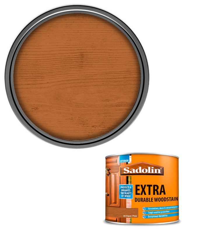 Sadolin Extra Durable Woodstain - Antique Pine - 500ml