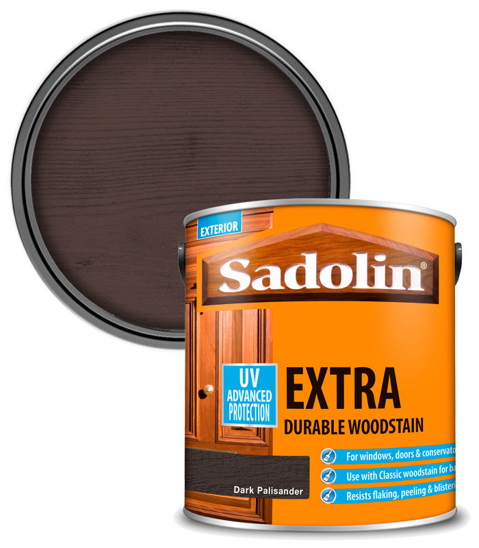 Sadolin Extra Durable Woodstain - Dark Palisander - 2.5L