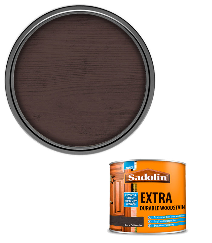 Sadolin Extra Durable Woodstain - Dark Palisander - 500ml