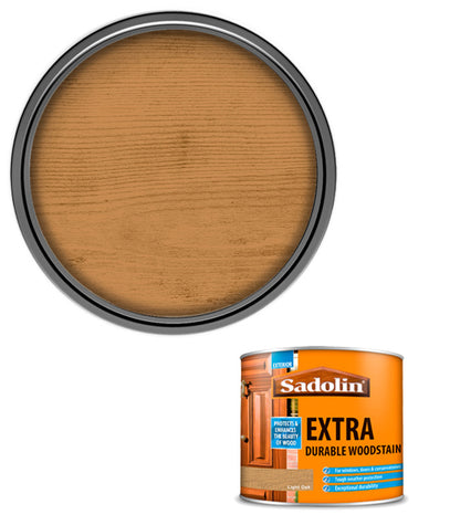 Sadolin Extra Durable Woodstain - Light Oak - 500ml