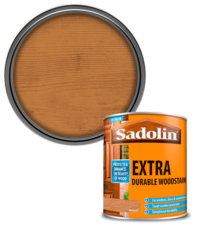 Sadolin Extra Durable Woodstain - Natural - 1L