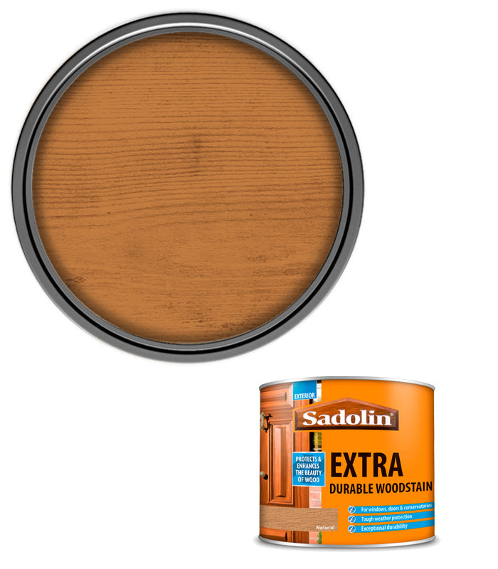 Sadolin Extra Durable Woodstain - Natural - 500ml