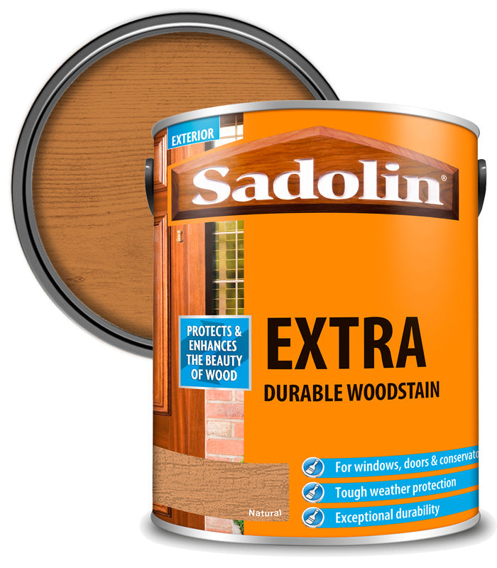 Sadolin Extra Durable Woodstain - Natural - 5L