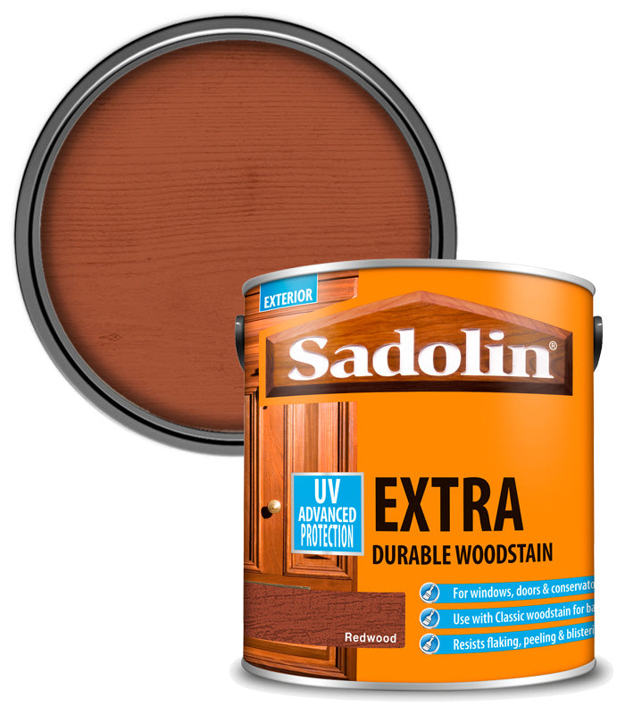 Sadolin Extra Durable Woodstain - Redwood - 2.5L