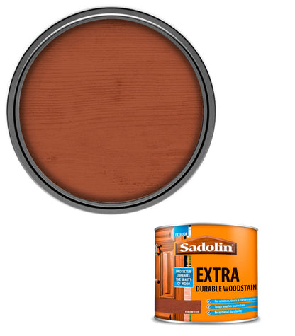 Sadolin Extra Durable Woodstain - Redwood - 500ml