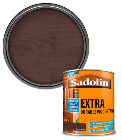 Sadolin Extra Durable Woodstain - Rosewood - 1L