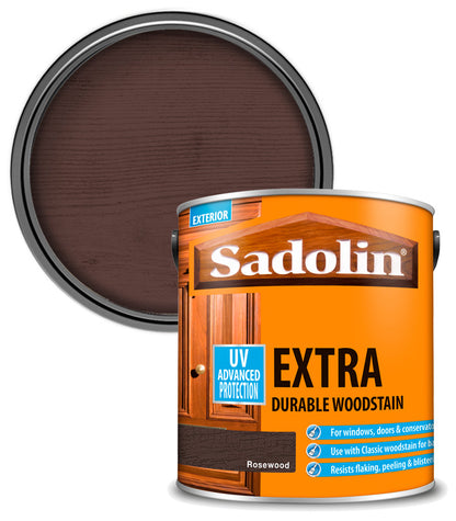 Sadolin Extra Durable Woodstain - Rosewood - 2.5L