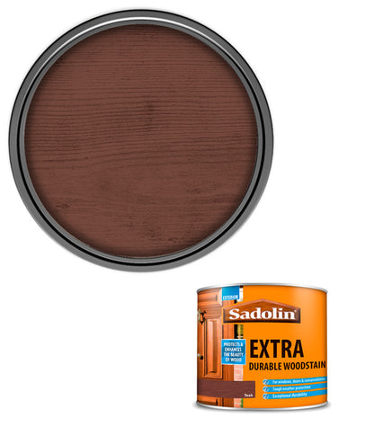 Sadolin Extra Durable Woodstain - Teak - 500ml