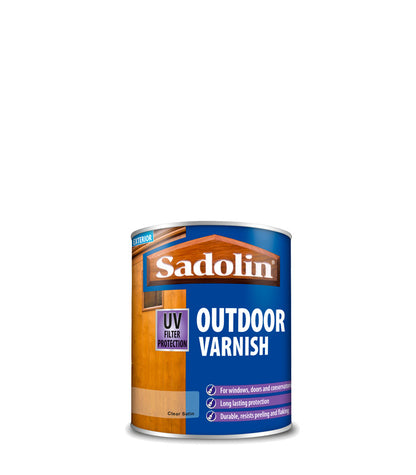 Sadolin Outdoor Varnish - Satin - 750ml