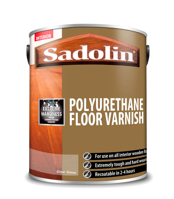 Sadolin Polyurethane Floor Varnish - Gloss - 5L