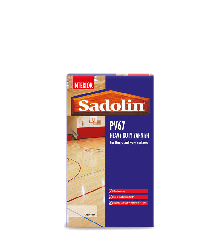 Sadolin PV67 Heavy Duty Varnish - Satin - 1L